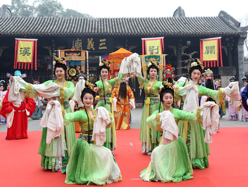 2023年1月22日 2023年武侯祠成都大庙会仿古祭祀（何怡玲摄） (2)